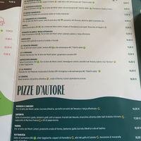 Deutlich vegan gekennzeichnete Gerichte  at Organic Pizza & Food in Milan