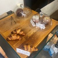 Some vegan goods   at Coffee Casa in Barcelona