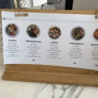 Menu   at Superbloom in San Diego