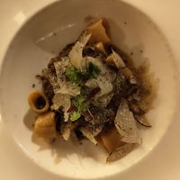 Pasta with truffle and mushroom   at Aleria Restaurant in Athens