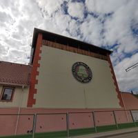 Salami made here since 1895 at Verdino in Medias