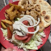 Vegan chicken kabab  at Beat in Tenerife