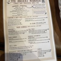   at The Ancient Mariner in Lynmouth