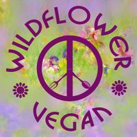 logo at Wildflower Vegan Café in Millville