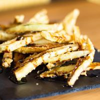 Berenjenas con miel. at Smash in Granada