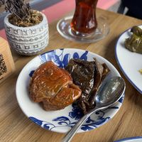 Meze plate  at Nevale Mutfak in Istanbul