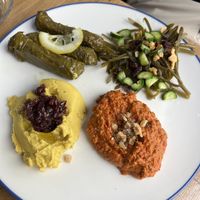 Meze plate  at Nevale Mutfak in Istanbul