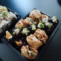 Tempura Roll and Dark Samurai at Daily Dose in Bad Toelz