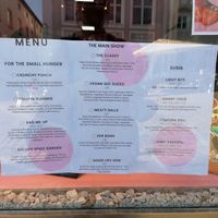 Food menu at Daily Dose in Bad Toelz