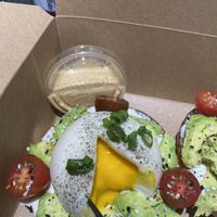 Runny ‘egg'  at Steep Tea Company in Phoenix