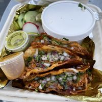 Birria quesatacos at Calaveritas in Atlanta
