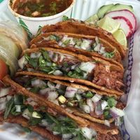 Borrow tacos  at Calaveritas in Atlanta
