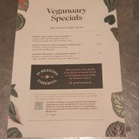 Veganuary Specials 2023 #Veganuary at The Botanist in Salford