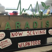 front window   at Liticker's in San Diego