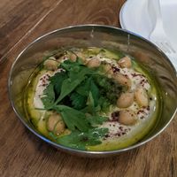 Palestinian hummus at MAMAESH ممائيش المنارة in Dubai
