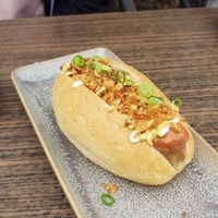 "Hot dog" at De Vegetarische Slager - The Vegetarian Butcher in The Hague