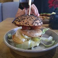 Burger at De Vegetarische Slager - The Vegetarian Butcher in The Hague