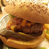 With vegetables at Hotel & Restaurant Marina Palamós in Palamos