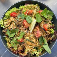 Thai salad   at Okapi in Neuchatel