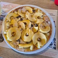 Pineapple, nuts & apple pancake at De Pannekoekenbakker  in Woudrichem