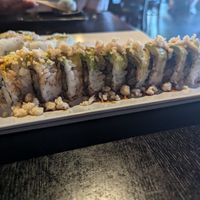 Noki roll with fried mushrooms and macadamia nuts at Kei Sushi in Reno