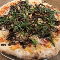 “The Italian” - veganized  at Willow Street Wood Fired Pizza in San Jose