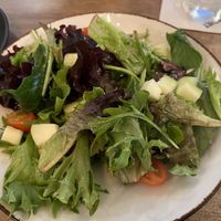 Side salad 🥗   at Willow Street Wood Fired Pizza in San Jose