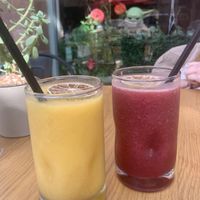 Slushes! 💛❤️ at Good Dogs Plant Foods in Vancouver