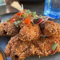 Sticky mushrooms   at Good Dogs Plant Foods in Vancouver
