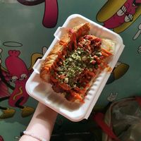 Dog at Good Dogs Plant Foods in Vancouver