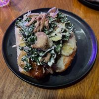 dill dog   at Good Dogs Plant Foods in Vancouver