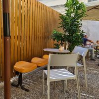 Garden area at Kava2 in Split