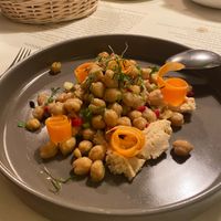 Chickpea salad at Mamalouka - Μαμαλούκα in Thessaloniki