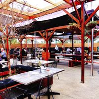 Outdoor area at Blasta Brewing Company in Burswood
