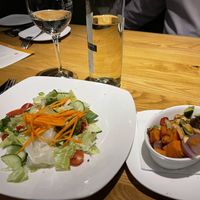 House salad w side of veggies. So little vegan choices.  at Cooper's Hawk Winery & Restaurant in Rockville