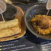 Loempia’s en bitterbal  at 't Zusje in Sint-oedenrode