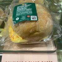 Beyond meat breakfast bun at Starbucks - Wardour in London