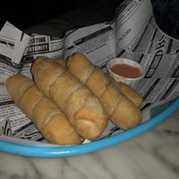 Tequeños (vegetarian)  at El Rabipelao in Barcelona