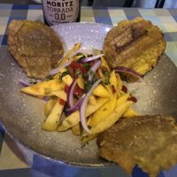 Mango’s ceviche  at El Rabipelao in Barcelona