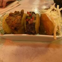 Mini arepitas  at El Rabipelao in Barcelona