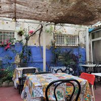 terrace at El Rabipelao in Barcelona