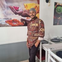 Chef Rajeev Thakur at The Curry Leaf in Lagos