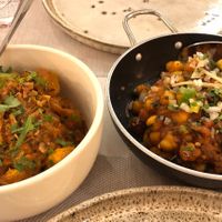 Main dishes  at The Curry Leaf in Lagos