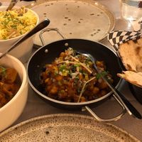Dinner  at The Curry Leaf in Lagos