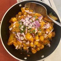Potato & Chickpea  at The Curry Leaf in Lagos