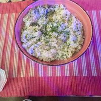 Vegetable risotto at Trumeza in Sarande