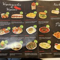 Menu   at Uncle Falafel in Salzburg