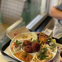 Maza Teller at Uncle Falafel in Salzburg