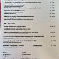   at Sonne in Appenzell