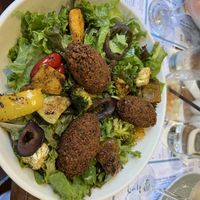 All The Veggies Salad w- Falafel  at Salt in Bridgetown
